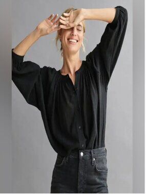 Jenni Kayne Willow Blouse long sleeve (M)